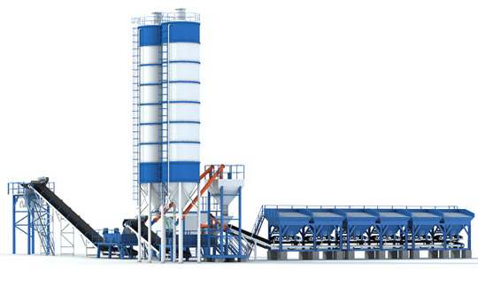 wbz800稳定土拌合站的占地面积需求分析